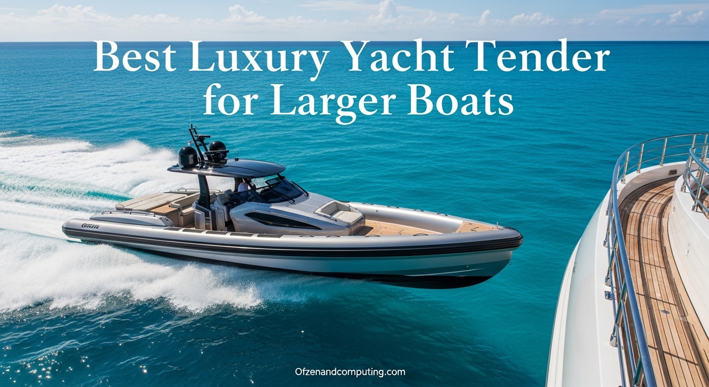 Best Luxury Yacht Tender for Larger Boats