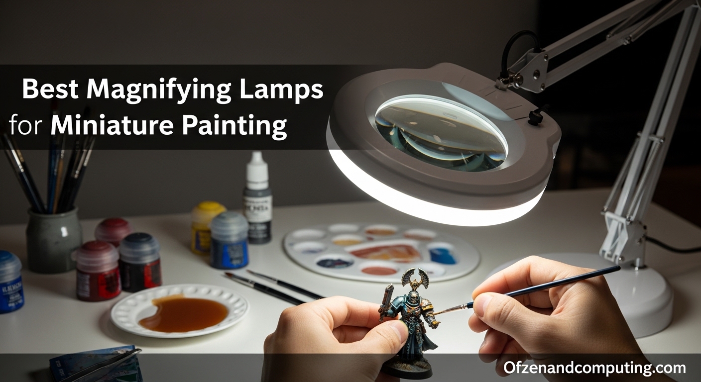 Best Magnifying Lamps for Miniature Painting