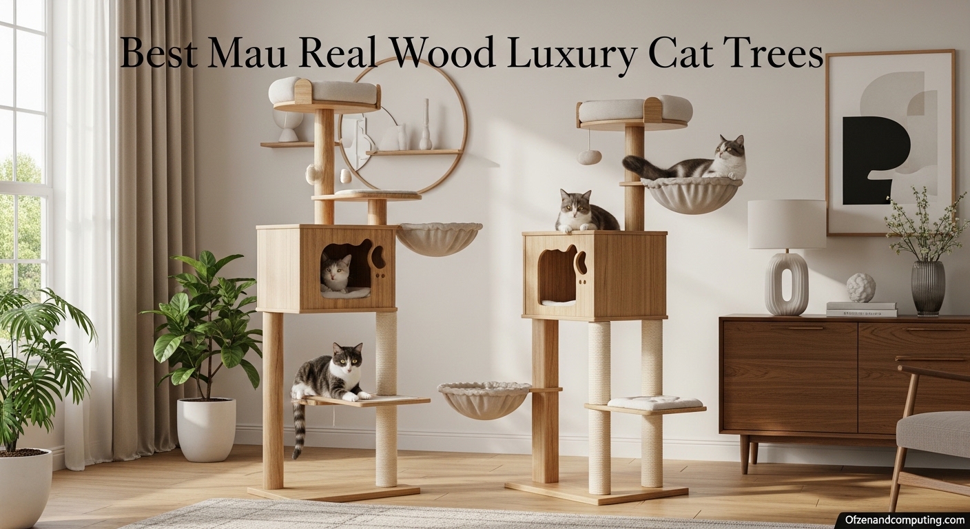 Best Mau Real Wood Luxury Cat Trees