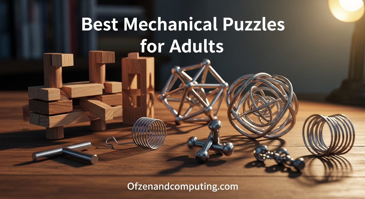 Best Mechanical Puzzles for Adults