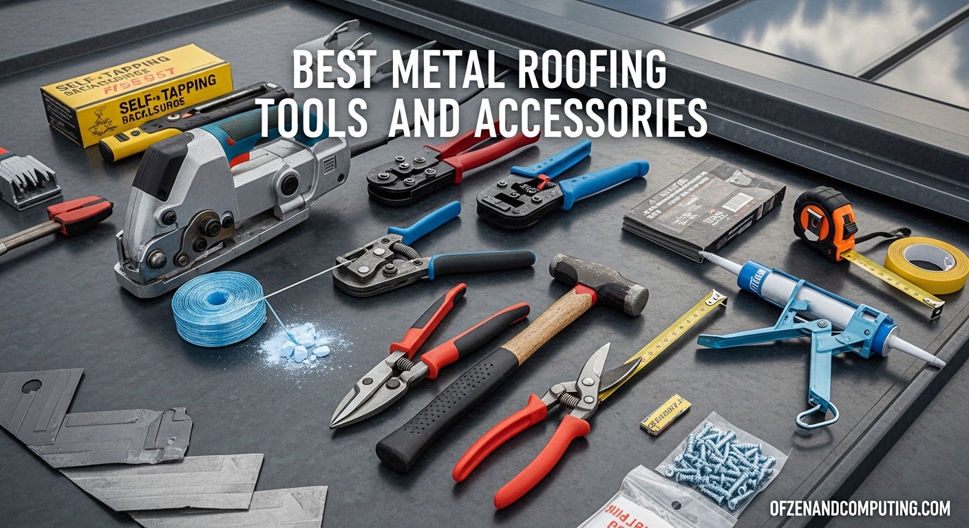 Best Metal Roofing Tools and Accessories