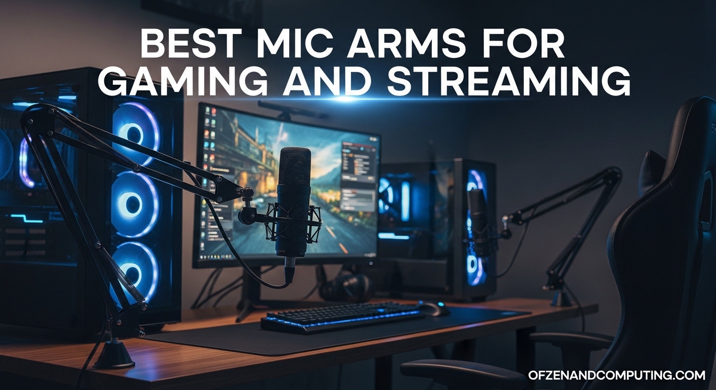 Best Mic Arms for Gaming and Streaming