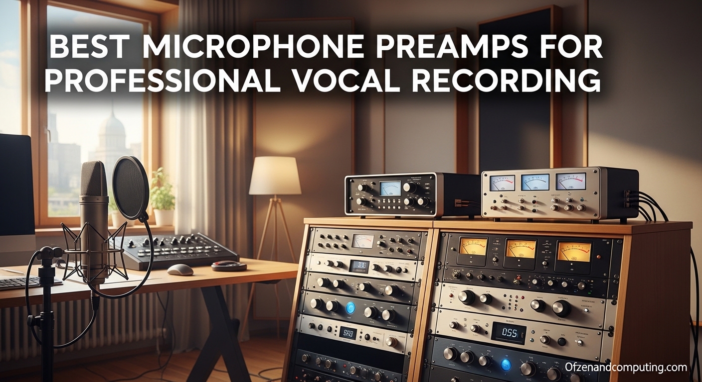 Best Microphone Preamps for Professional Vocal Recording