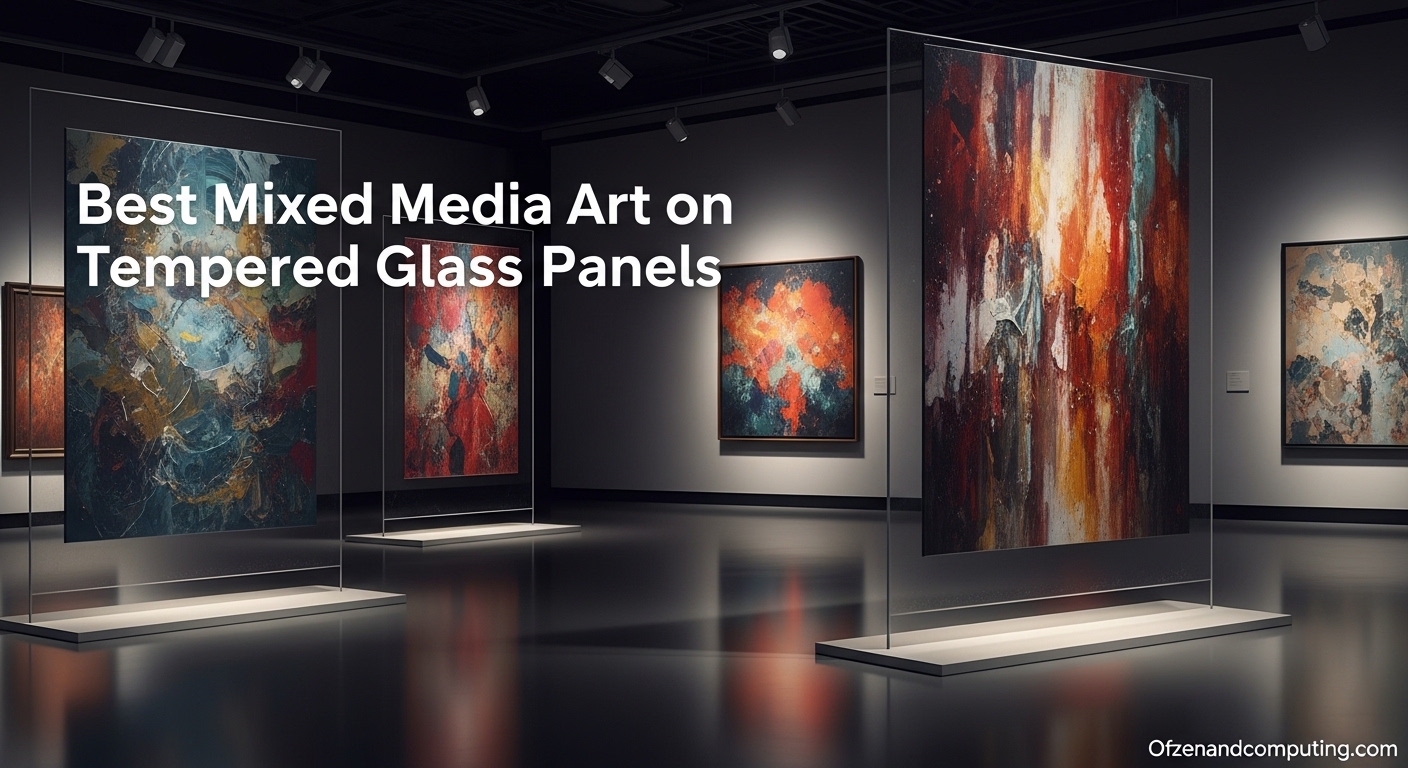 Best Mixed Media Art on Tempered Glass Panels