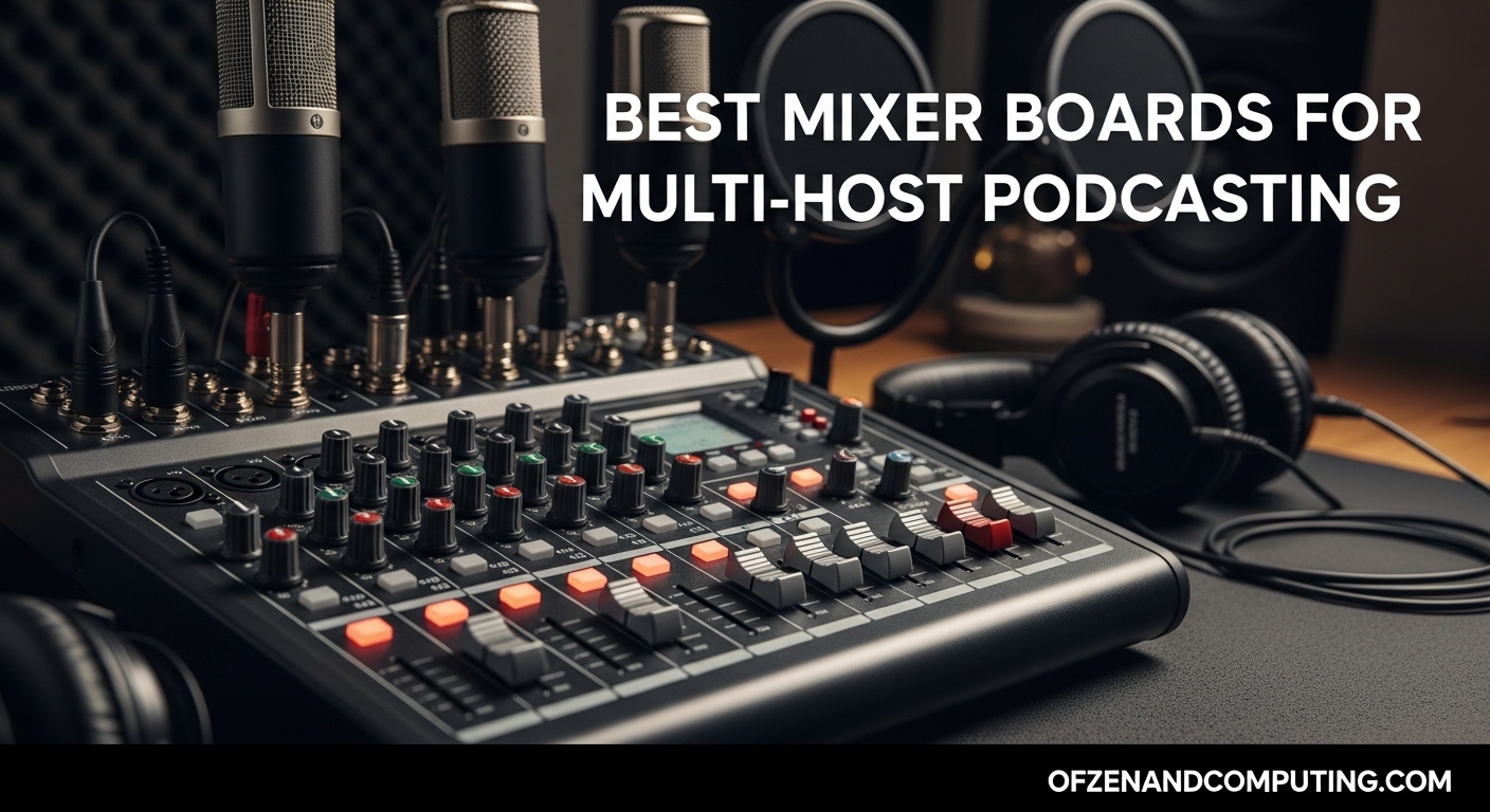 Best Mixer Boards for Multi-Host Podcasting
