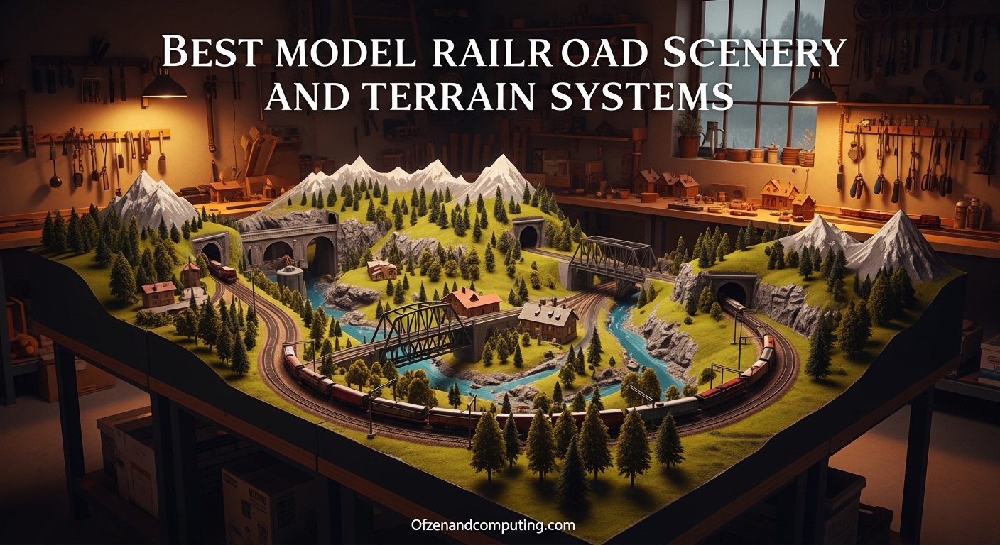 Best Model Railroad Scenery and Terrain Systems