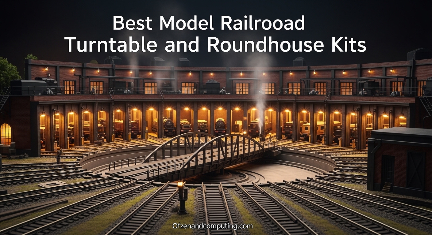 Best Model Railroad Turntable and Roundhouse Kits