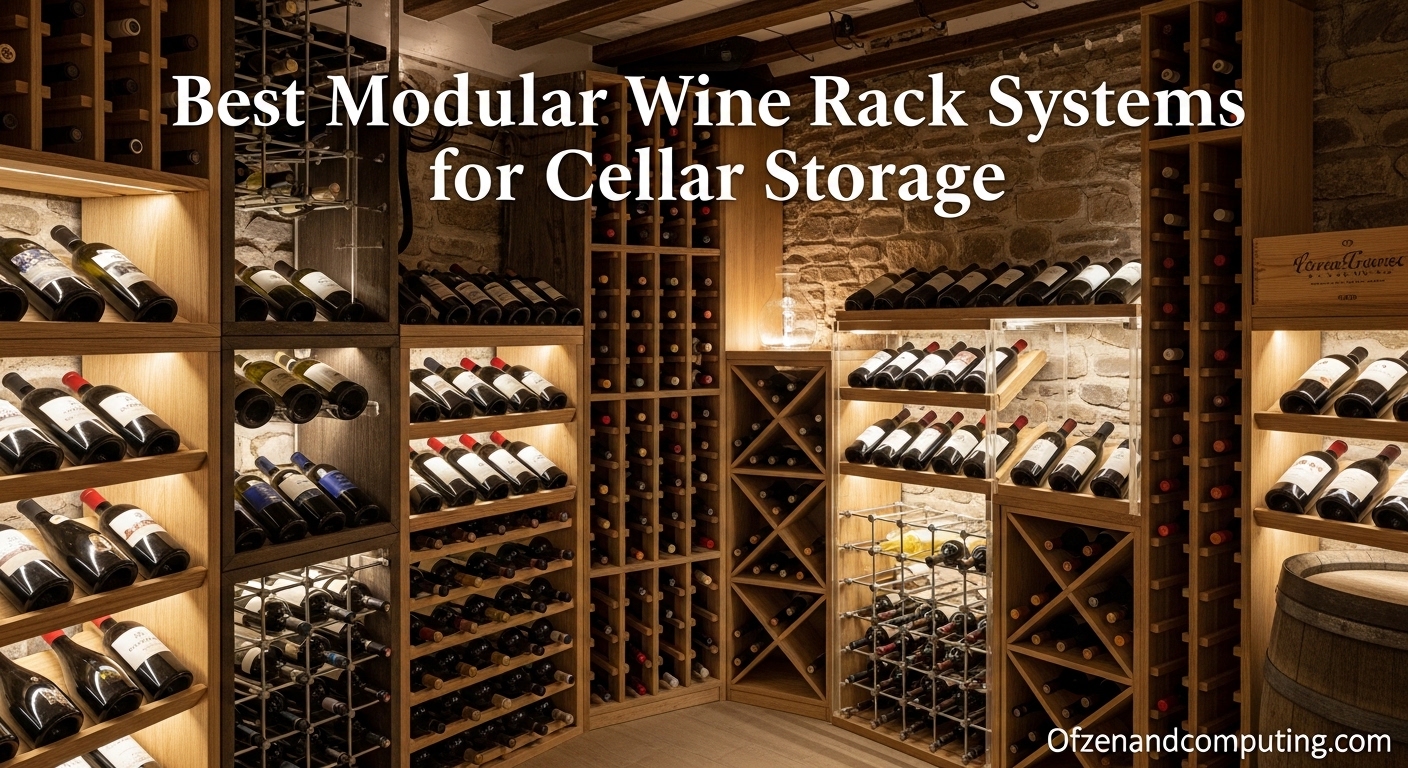 Best Modular Wine Rack Systems for Cellar Storage