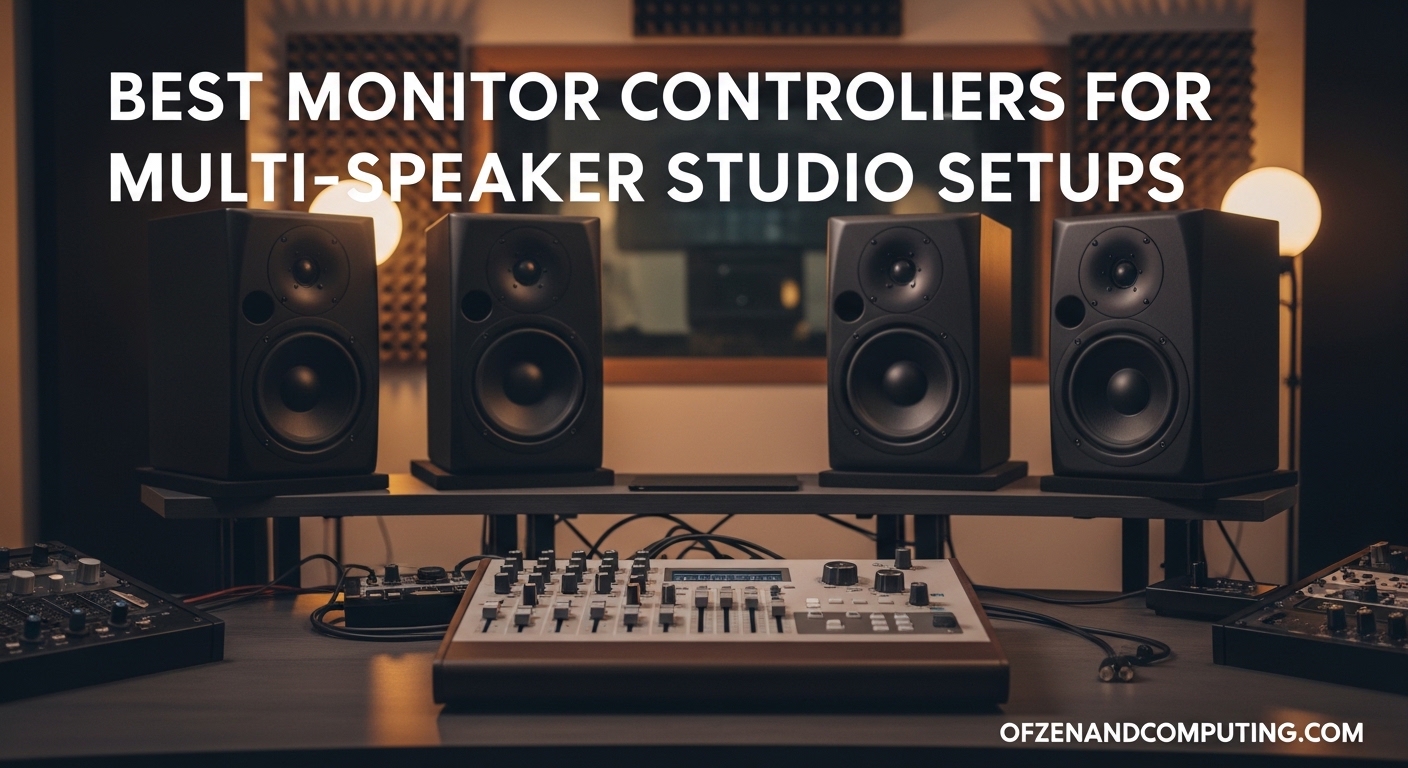 Best Monitor Controllers for Multi-Speaker Studio Setups