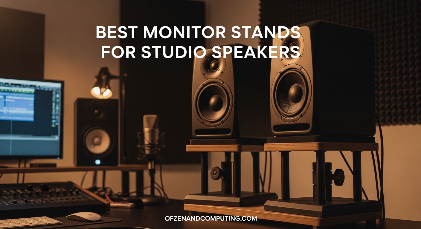 Best Monitor Stands for Studio Speakers