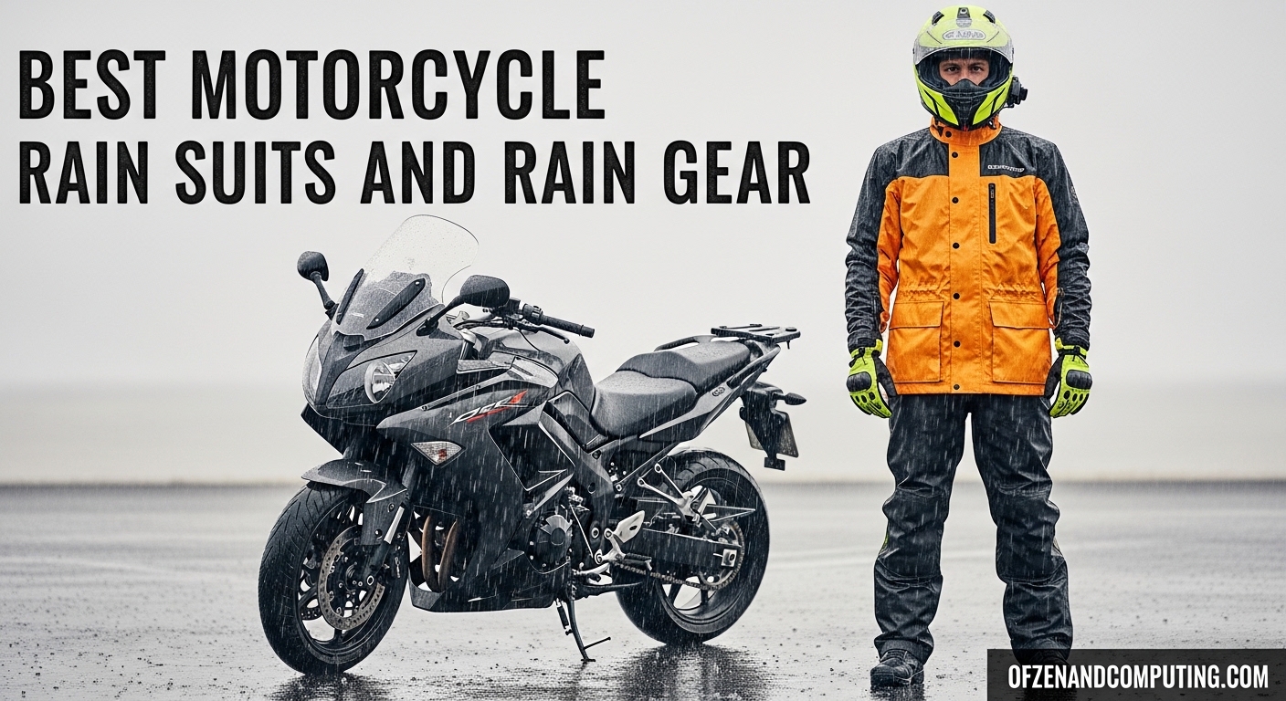 Best Motorcycle Rain Suits and Rain Gear