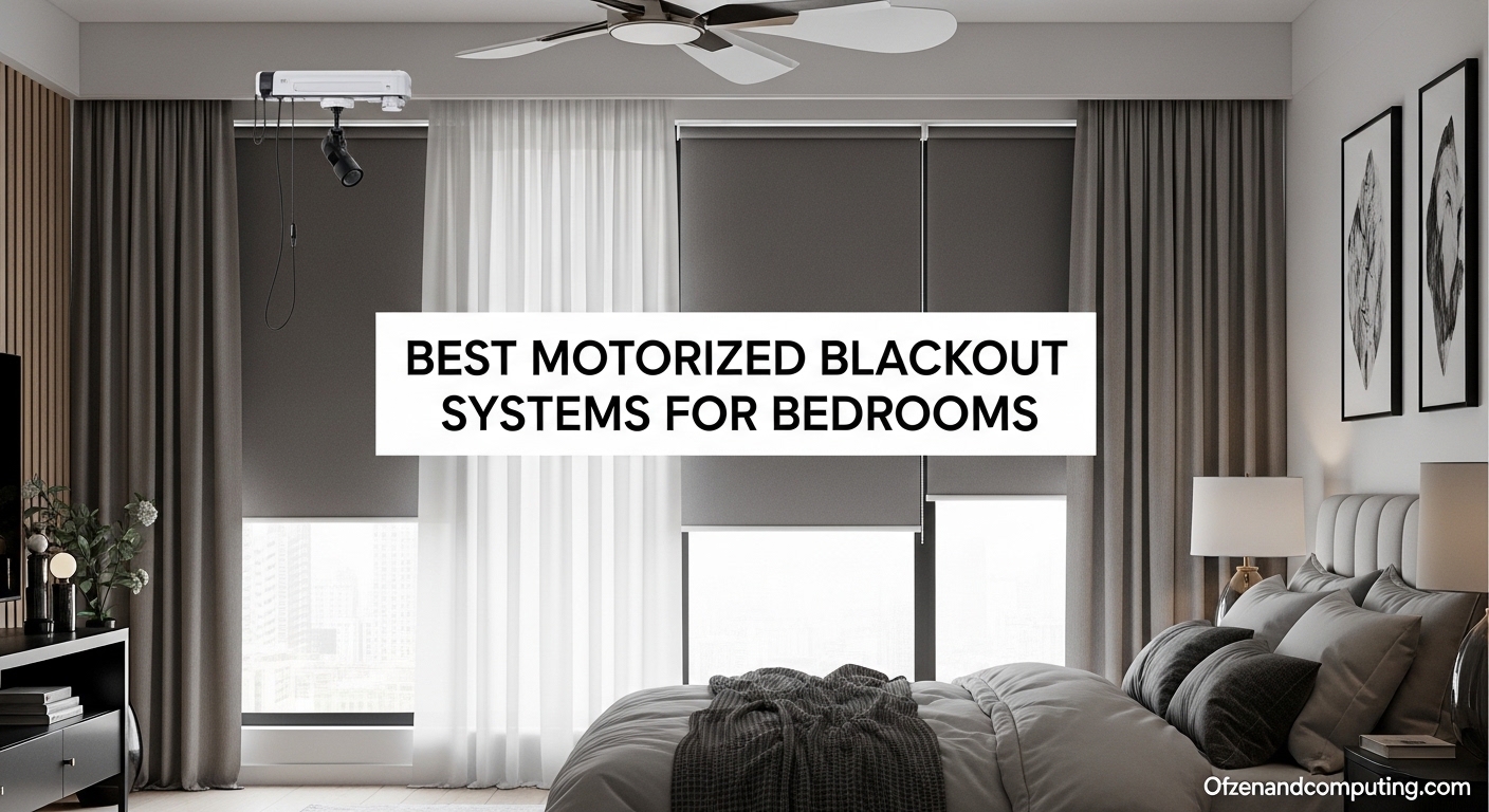 Best Motorized Blackout Curtain Systems for Bedrooms