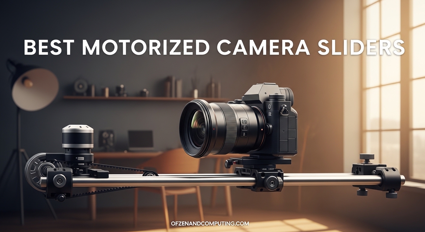 Best Motorized Camera Sliders