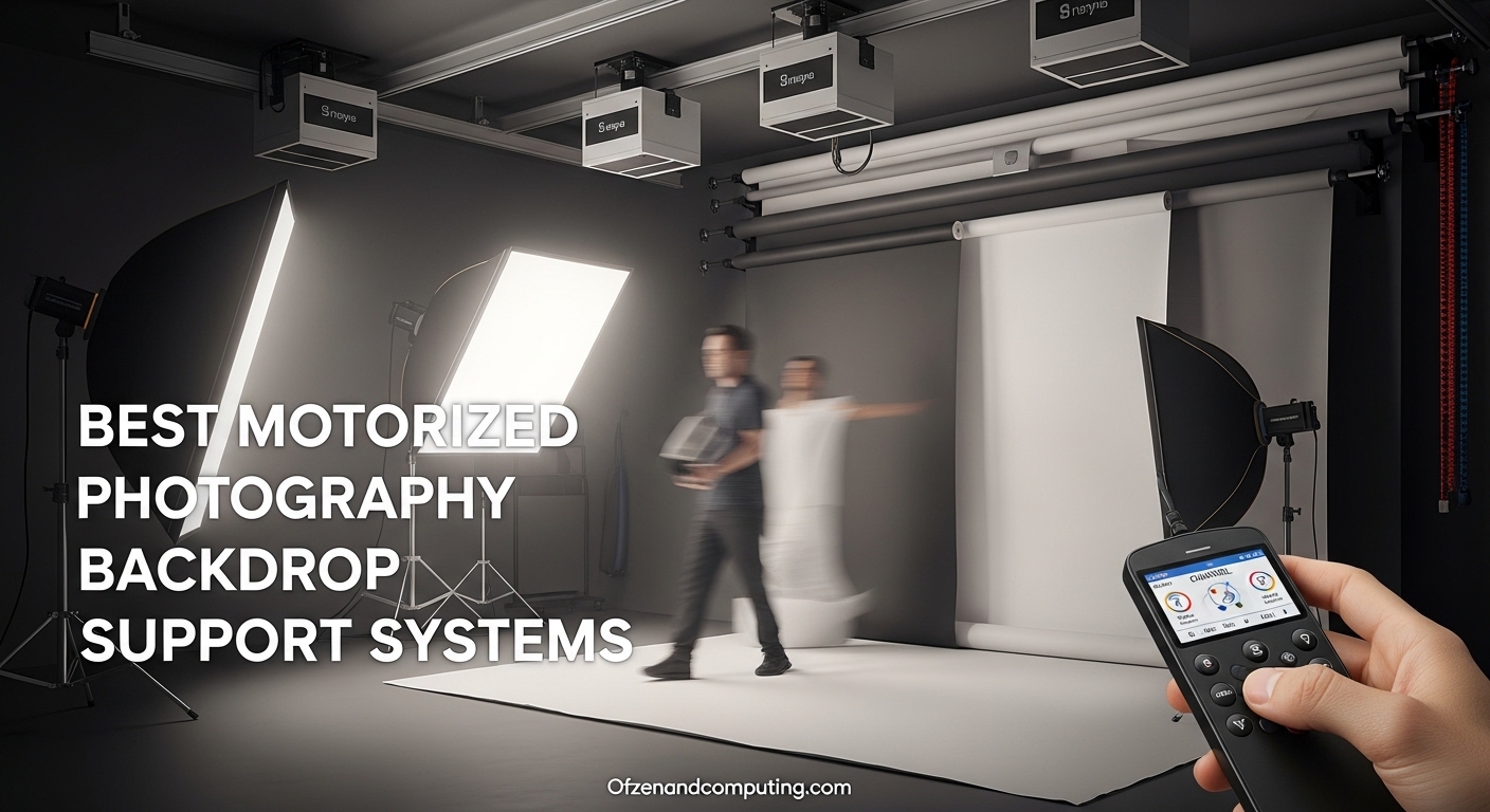 Best Motorized Photography Backdrop Support Systems