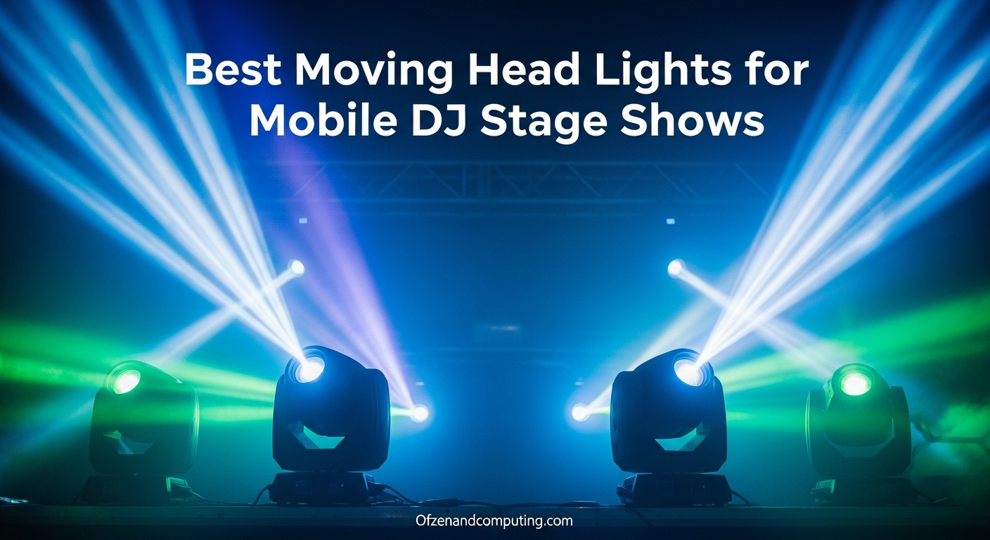 Best Moving Head Lights for Mobile DJ Stage Shows