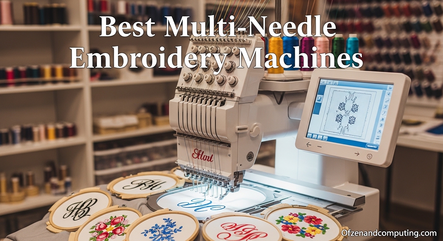 Best Multi-Needle Embroidery Machines