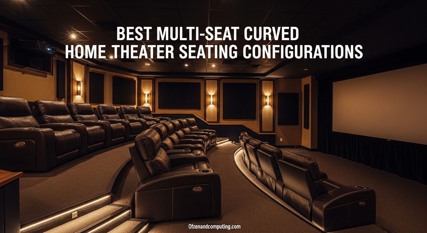 Best Multi-Seat Curved Home Theater Seating Configurations