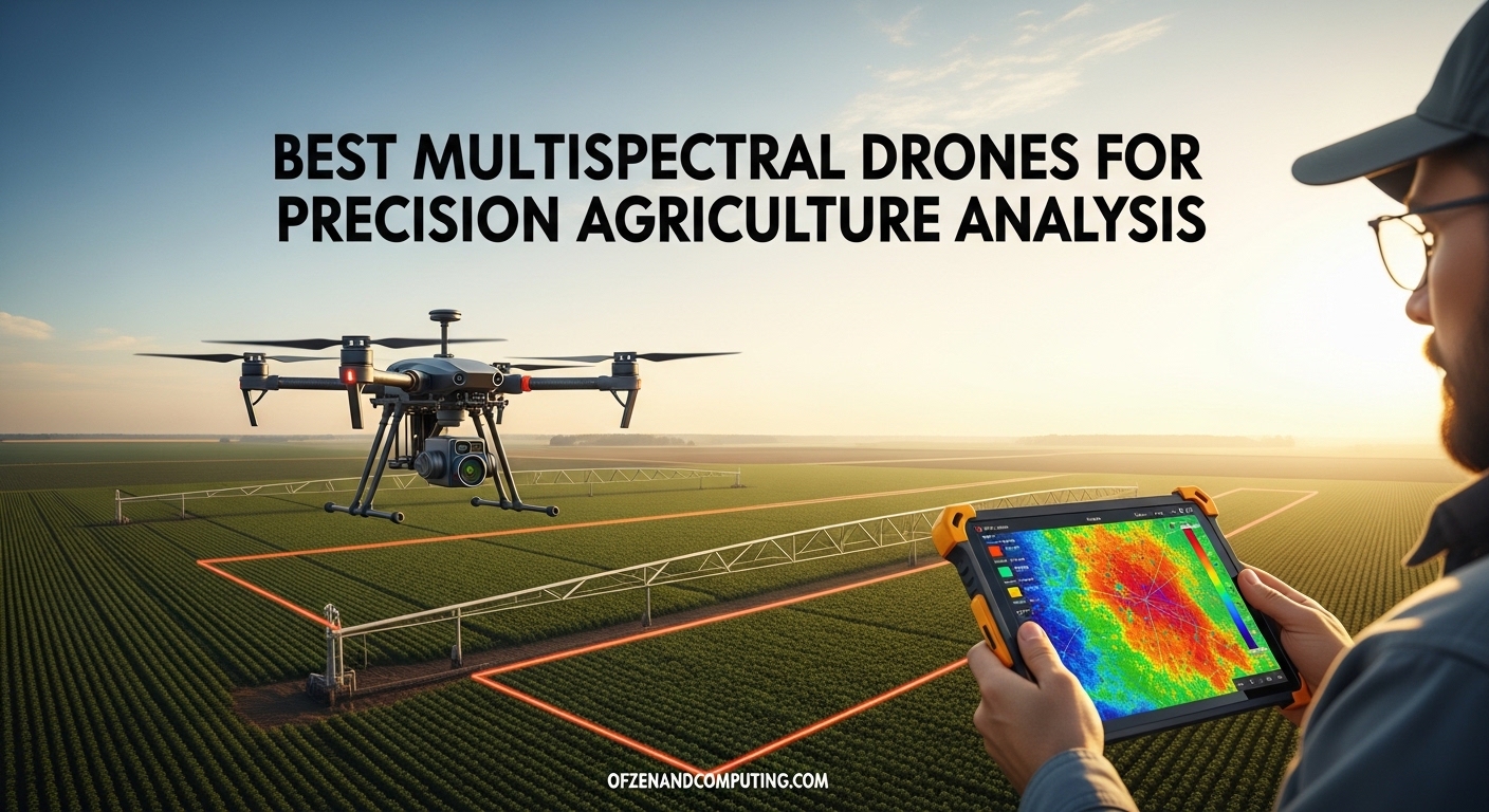 Best Multispectral Drones for Precision Agriculture Analysis