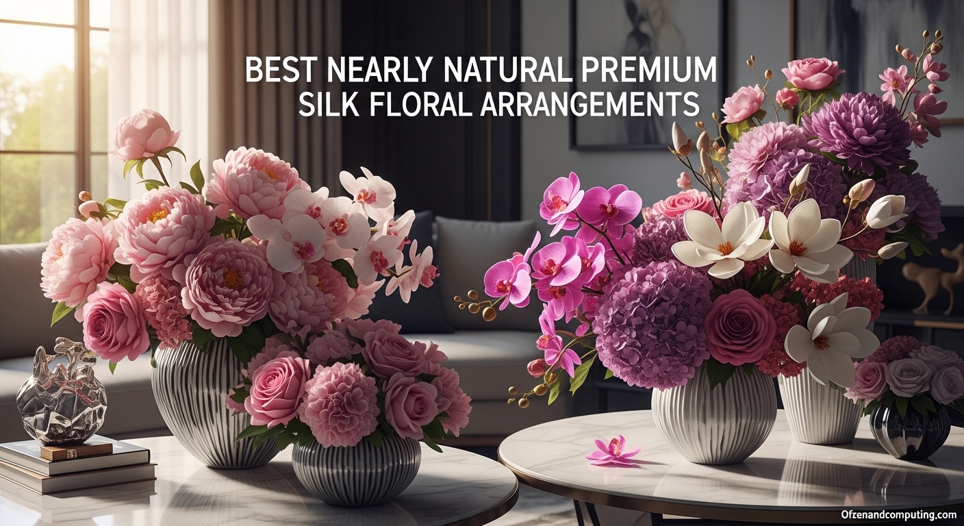 Best Nearly Natural Premium Silk Floral Arrangements