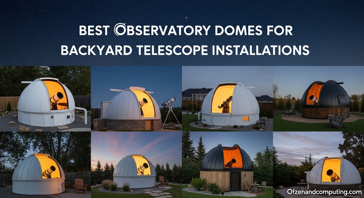 Best Observatory Domes for Backyard Telescope Installations