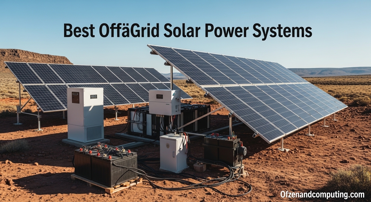 Best Off-Grid Solar Power Systems