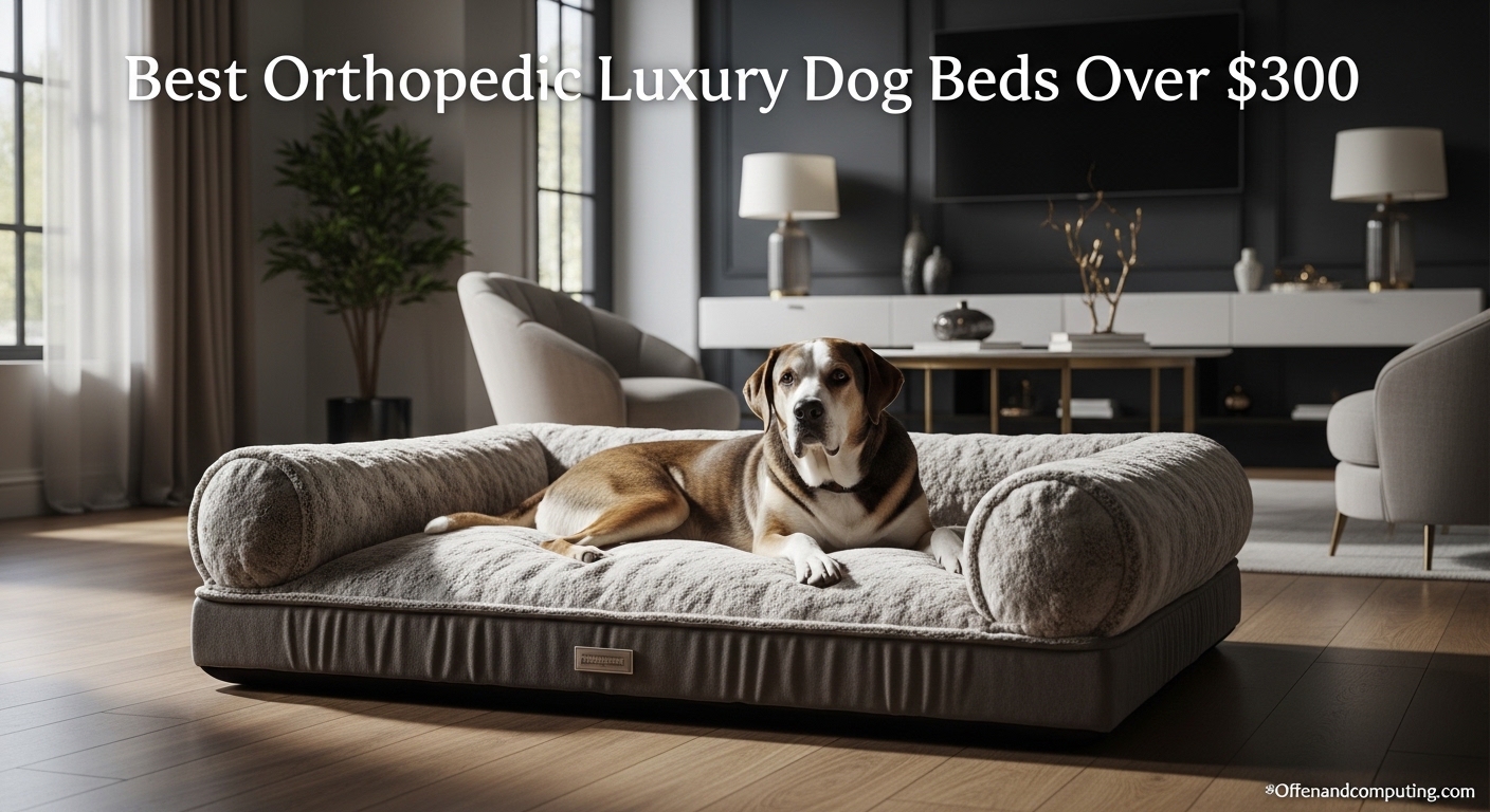 Best Orthopedic Luxury Dog Beds Over $300