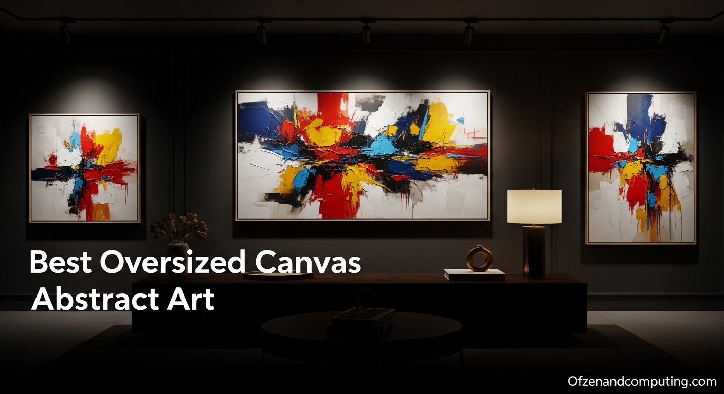 Best Oversized Canvas Abstract Art