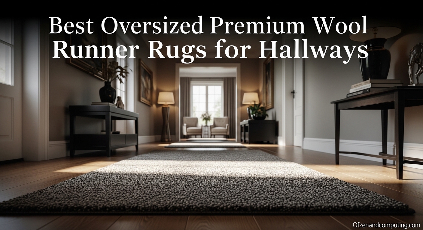 Best Oversized Premium Wool Runner Rugs for Hallways