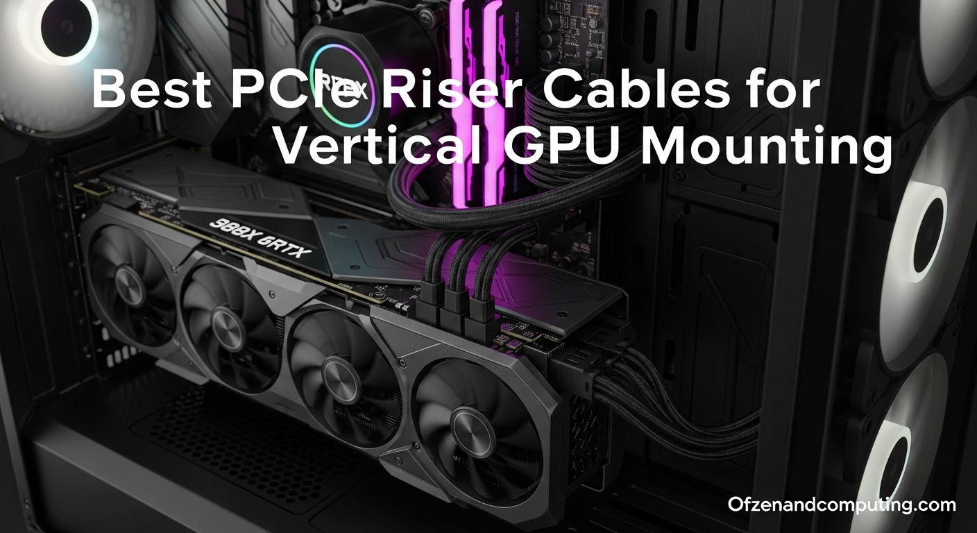 Best PCIe Riser Cables for Vertical GPU Mounting