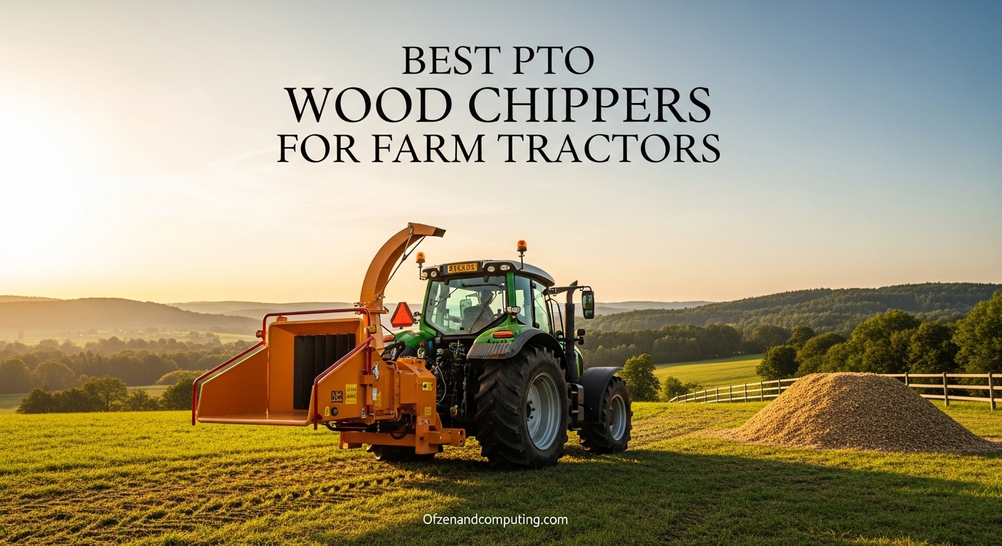 Best PTO Wood Chippers for Farm Tractors