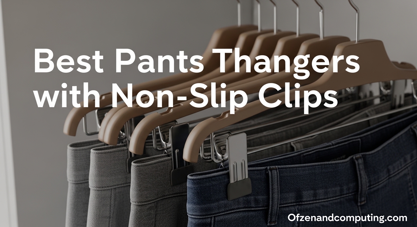 Best Pants Hangers with Non-Slip Clips