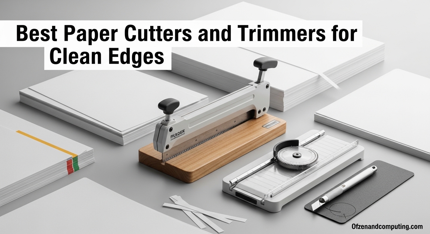 Best Paper Cutters and Trimmers for Clean Edges