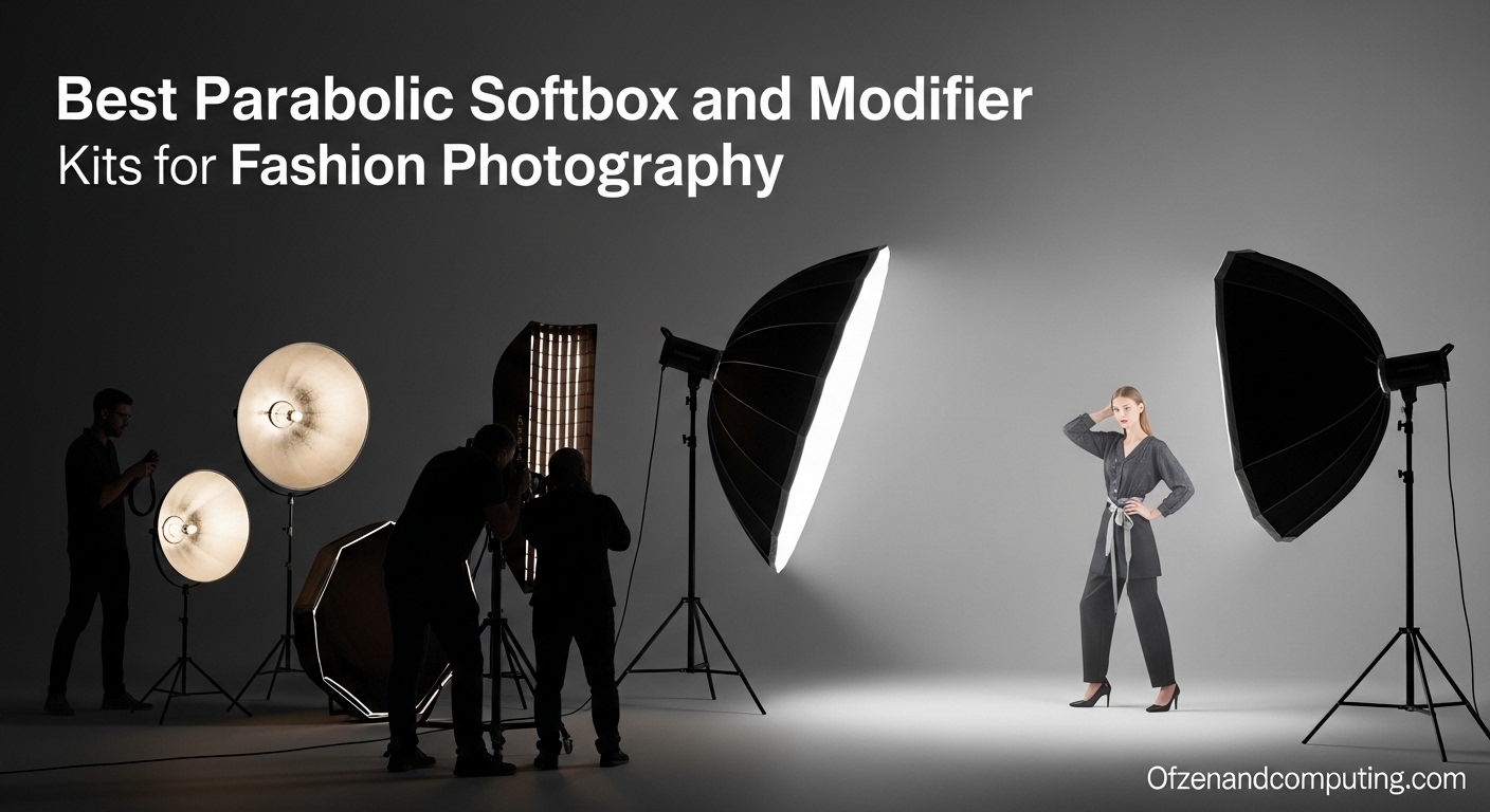 Best Parabolic Softbox and Modifier Kits for Fashion Photography