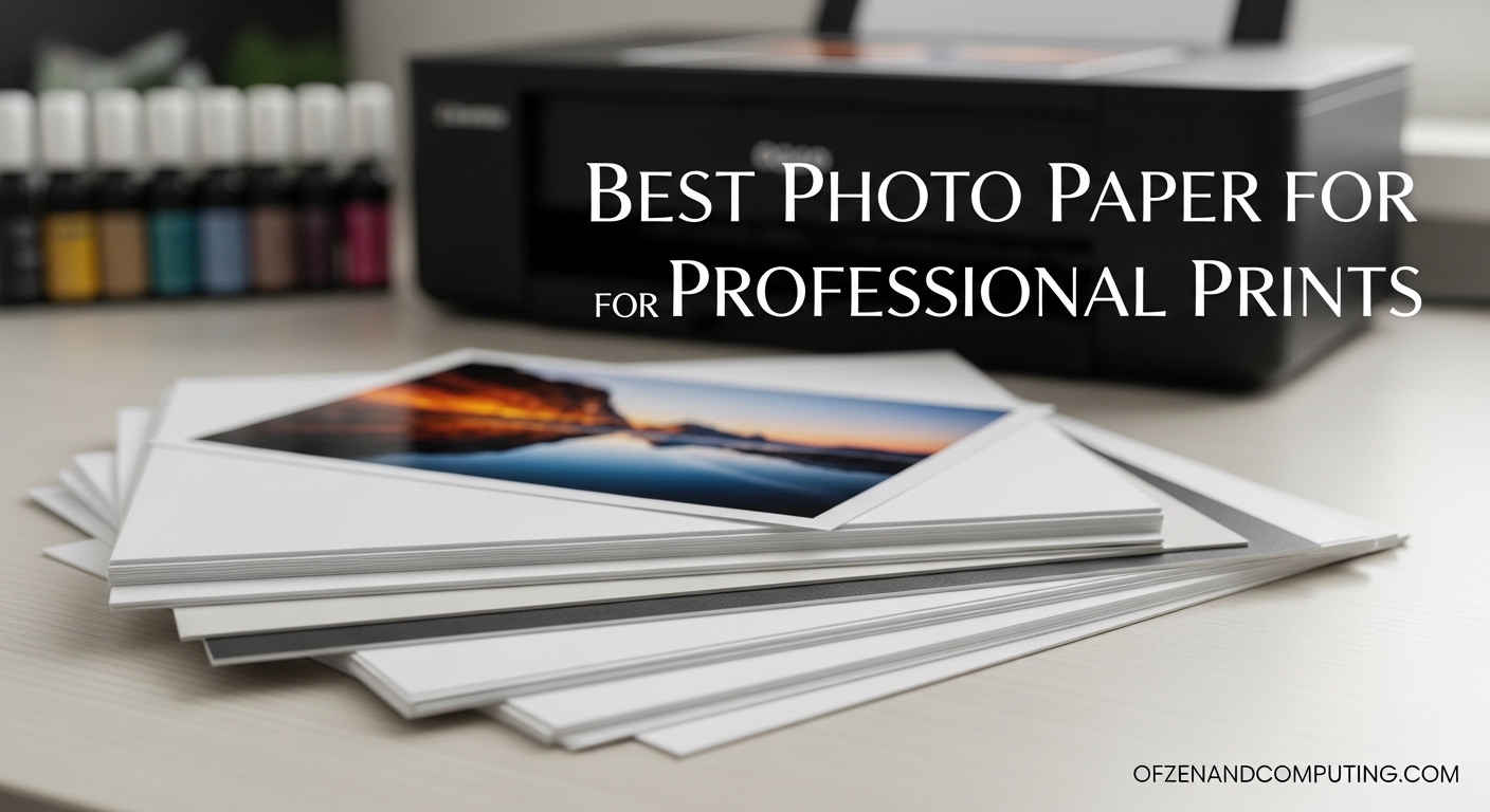 Best Photo Paper for Professional Prints