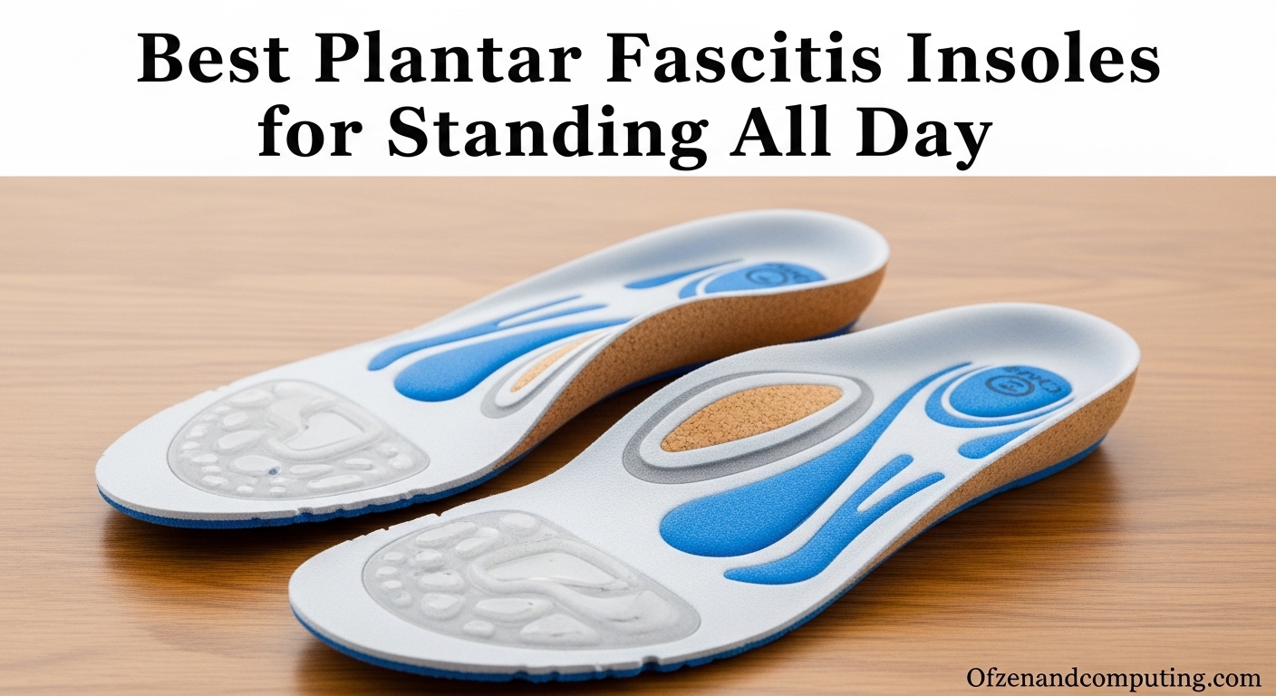 Best Plantar Fasciitis Insoles for Standing All Day