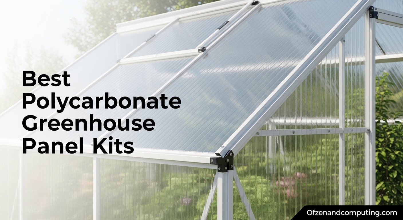 Best Polycarbonate Greenhouse Panel Kits