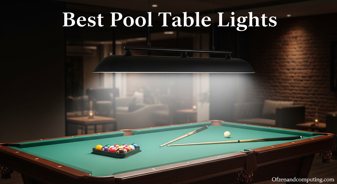 Best Pool Table Lights