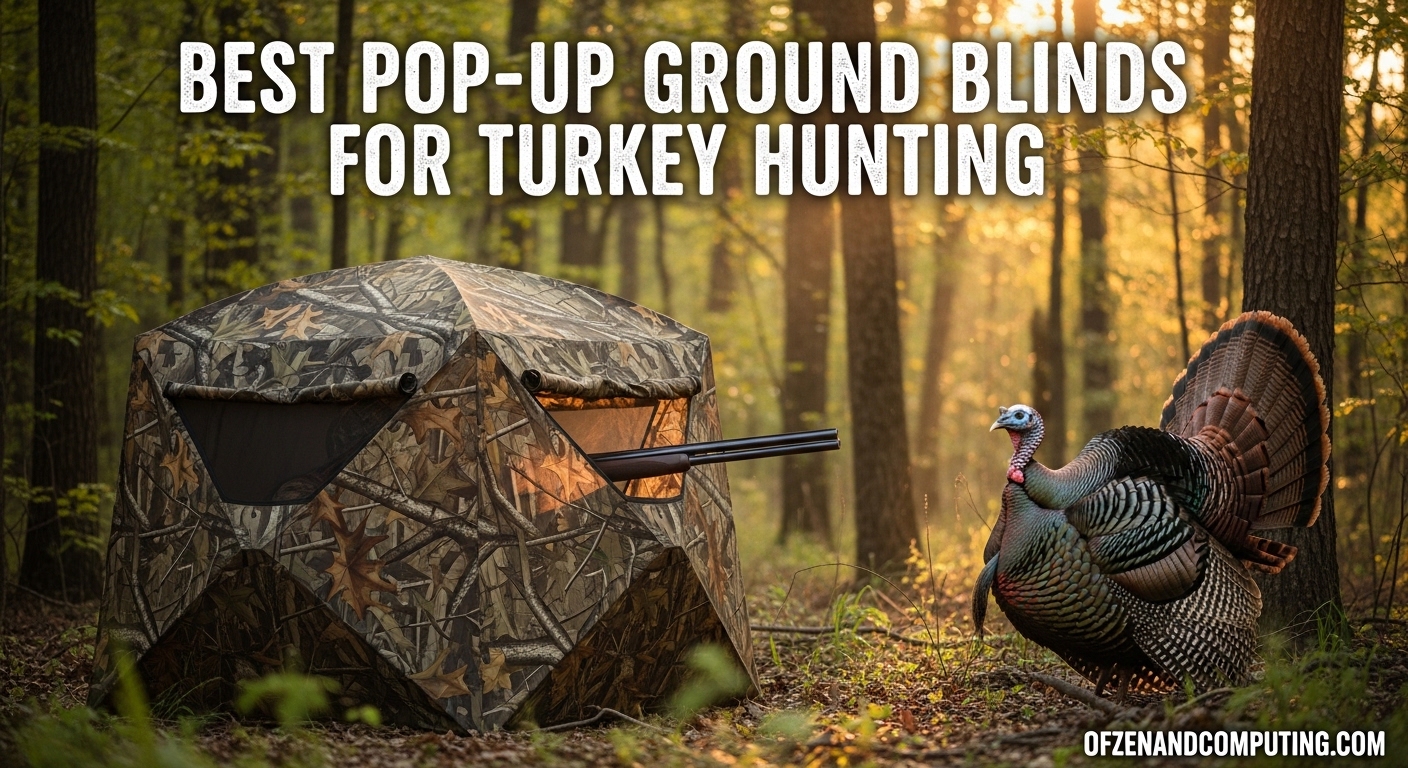 Best Pop-Up Ground Blinds for Turkey Hunting