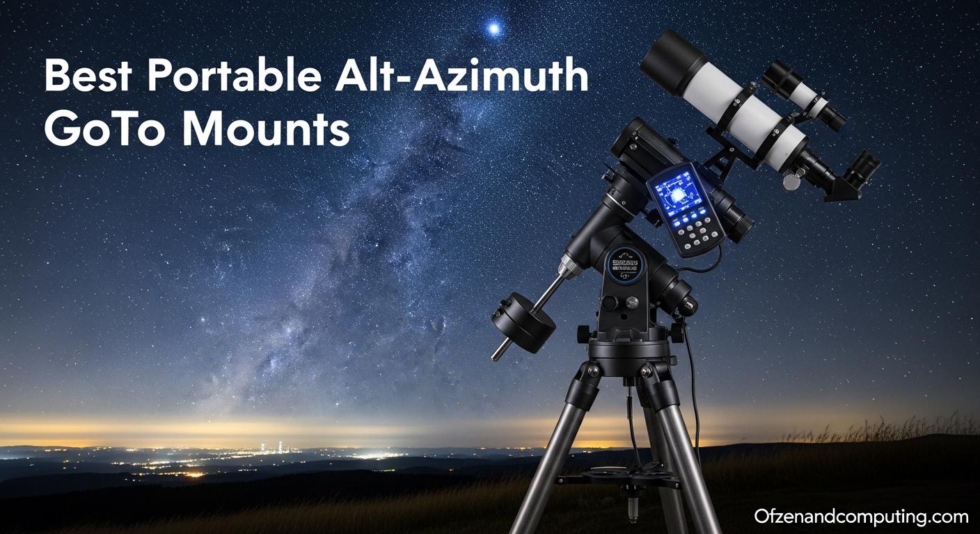 Best Portable Alt-Azimuth GoTo Mounts