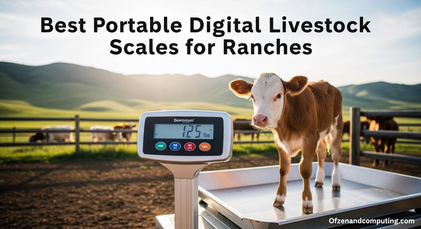 Best Portable Digital Livestock Scales for Ranches