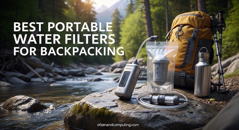 Best Portable Water Filters for Backpacking