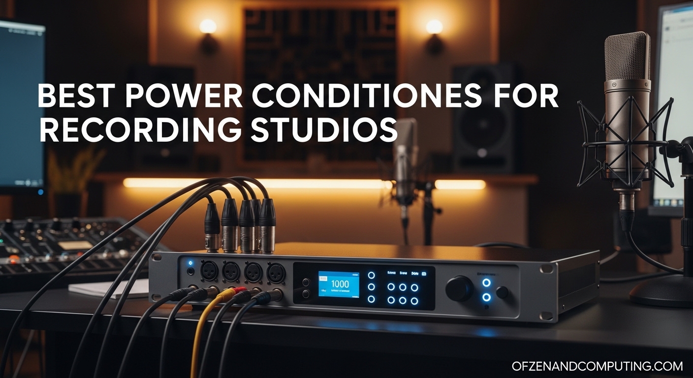 Best Power Conditioners for Recording Studios