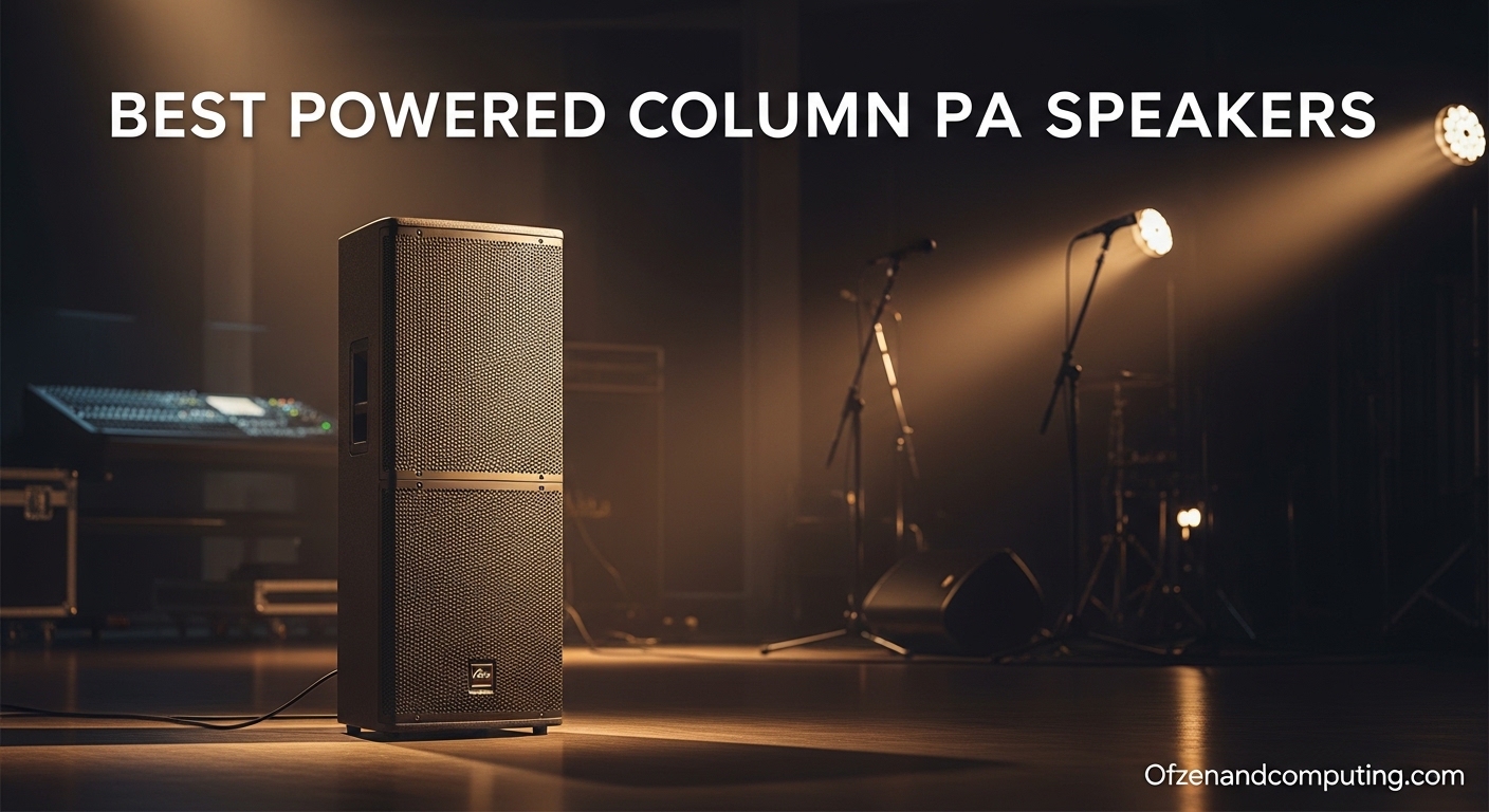 Best Powered Column PA Speakers