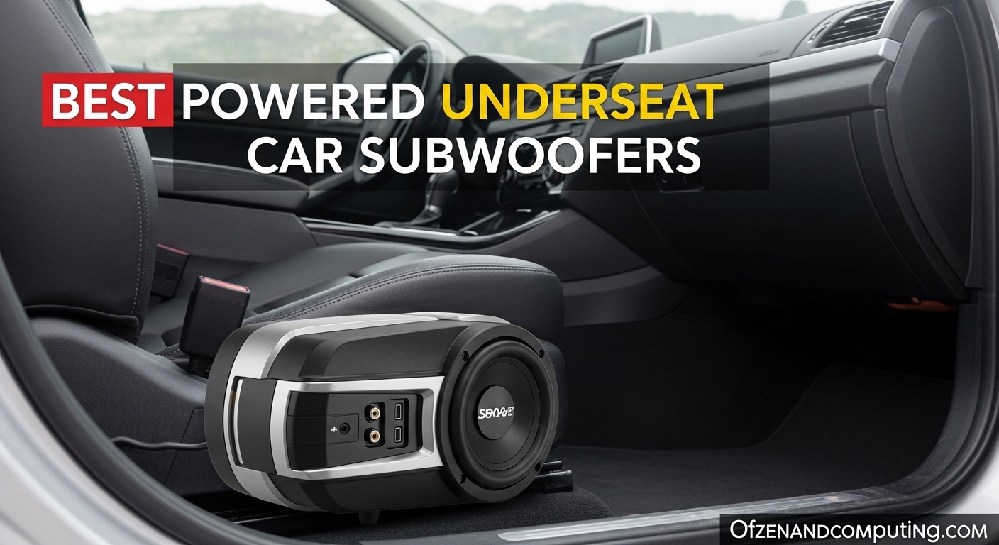 Best Powered Underseat Car Subwoofers