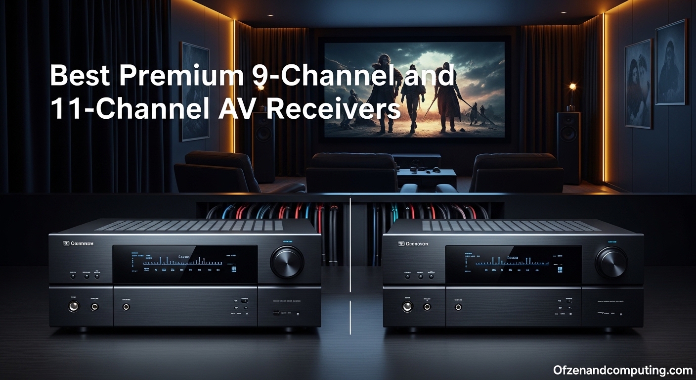 Best Premium 9-Channel and 11-Channel AV Receivers