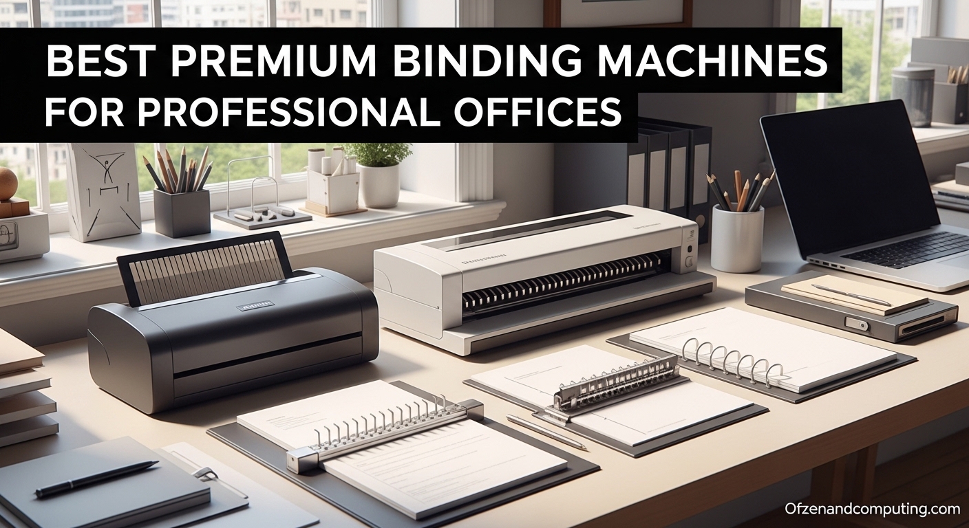 Best Premium Binding Machines for Professional Offices