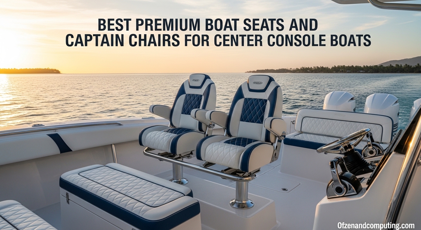 Best Premium Boat Seats and Captain Chairs for Center Console Boats