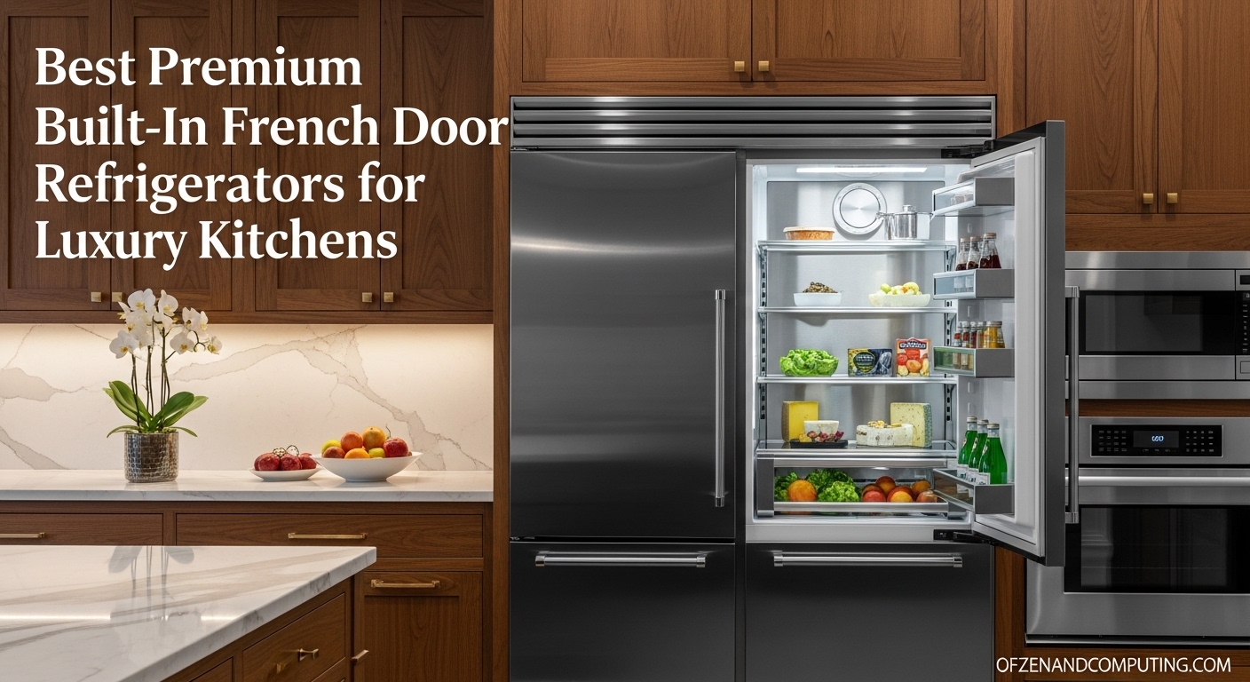 Best Premium Built-In French Door Refrigerators for Luxury Kitchens