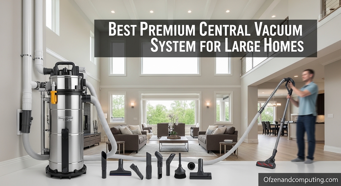Best Premium Central Vacuum Systems for Large Homes
