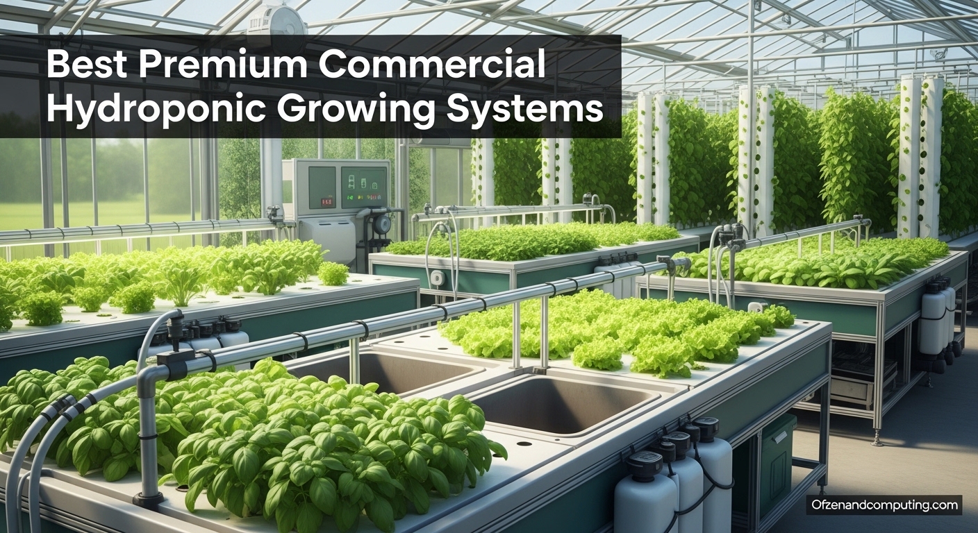 Best Premium Commercial Hydroponic Growing Systems